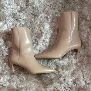 H&M Beige Ankle Boots